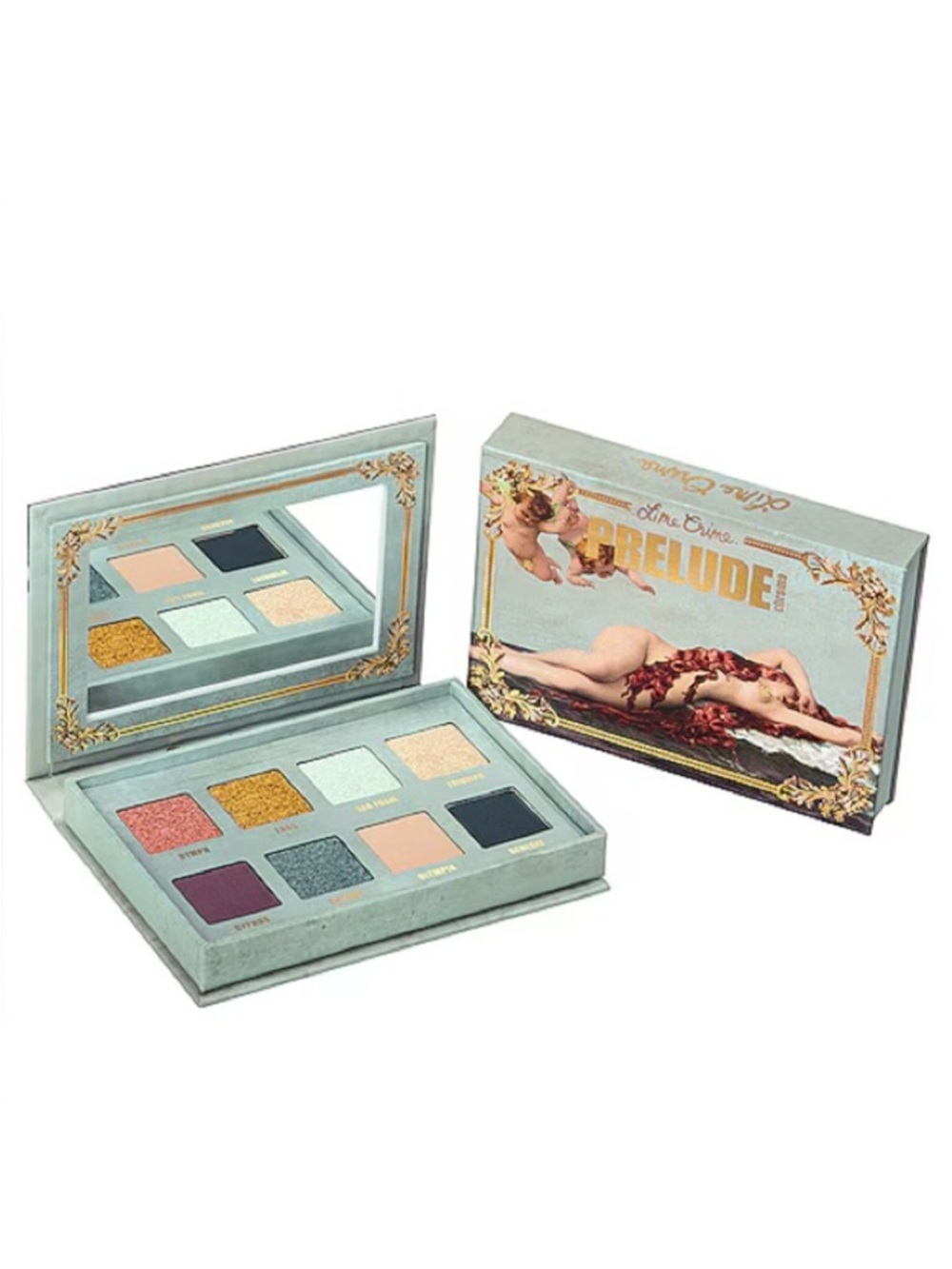 Lime Crime Prelude Eyeshadow Palette - Nude, Gold, Warm Brown